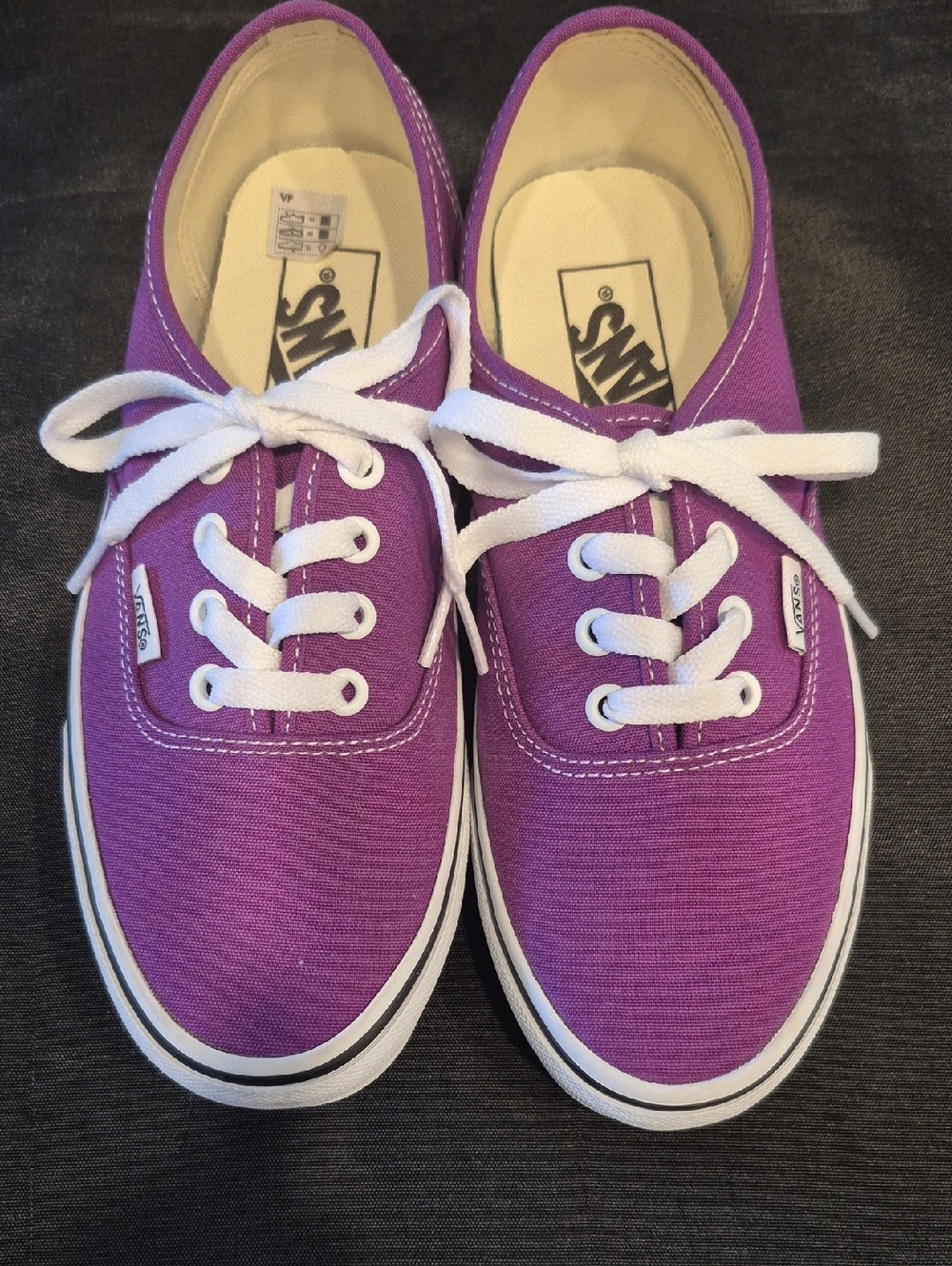 Vans Purple Magic Canvas Lace-Up Sneakers From Color Theory Collection